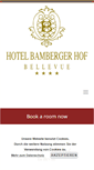 Mobile Screenshot of hotelbambergerhof.de